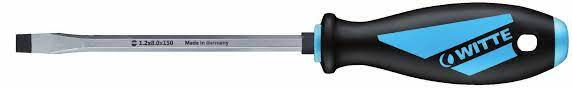 Отвертка WITTE MAXX SL (SLOTTED) с шестигранником под ключ