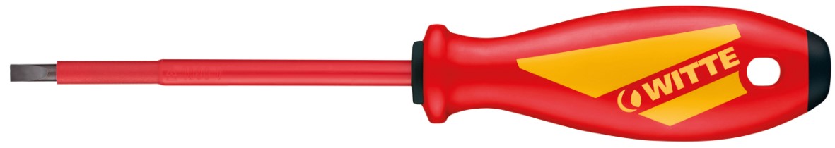 Отвертка шлицевая диэлектрическая WITTE MAXX VDE SL (SLOTTED)