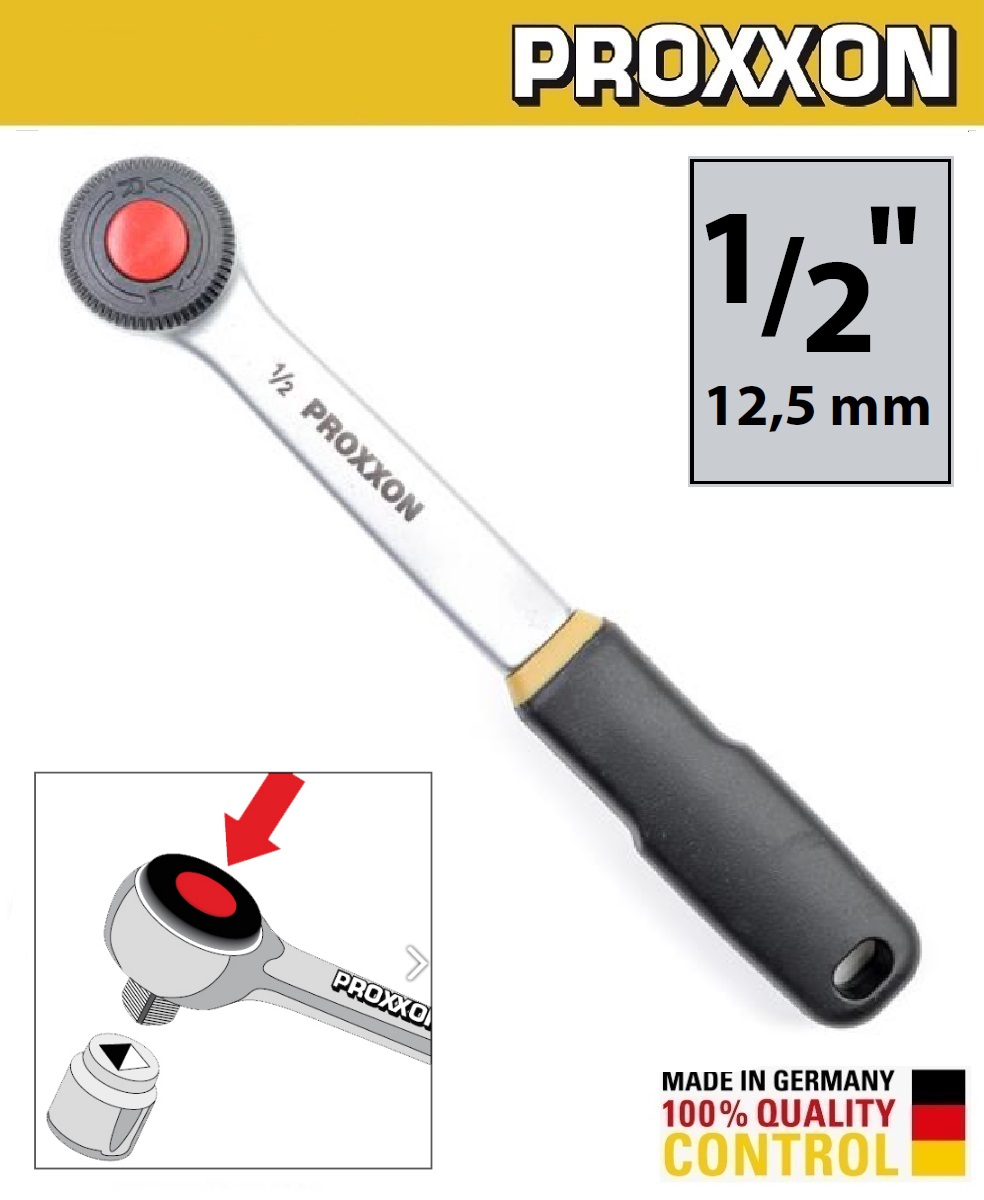 Трещотка стандарт 1/2'' 52 зубца PROXXON