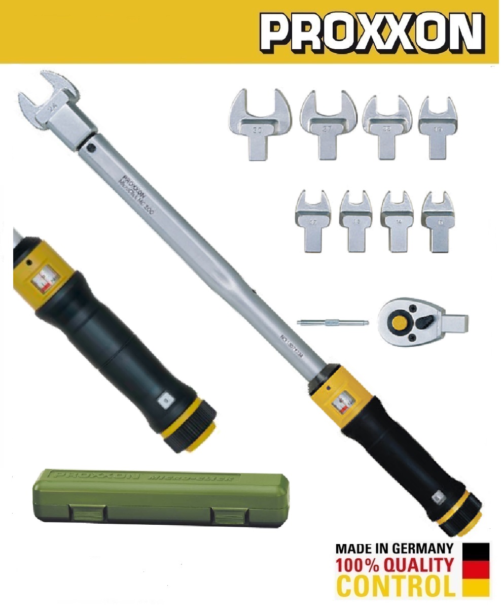 Динамометрический ключ с насадками  MC200-Multi 1/2'' 40-200 Нм PROXXON