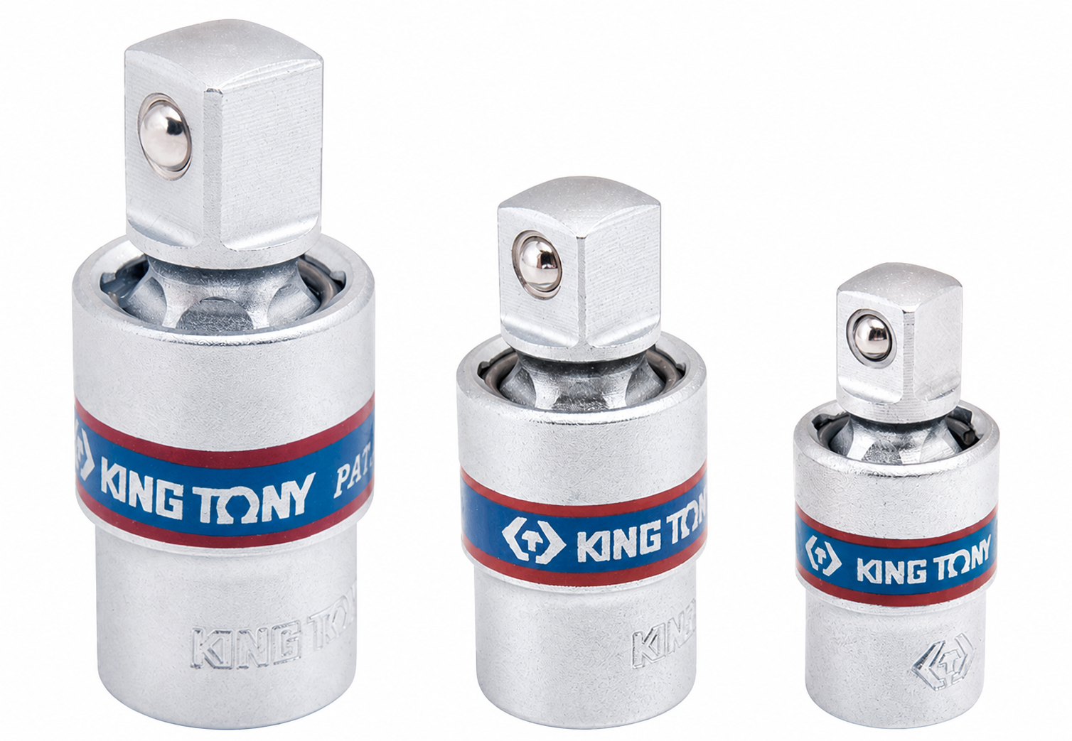 Набор карданов шарнирных 3 пр. 1/4", 3/8", 1/2" KING TONY 9113PR