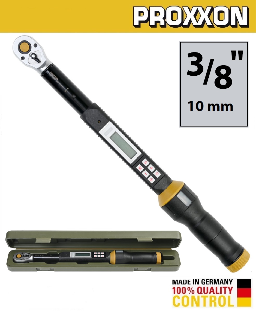 Электронный динамометрический ключ 10 - 100 Нм 3/8" PROXXON