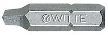 Бита квадратная WITTE PRO 1/4" SQUARE DRIVE