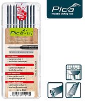 Набор сменных грифелей-стержней (10 шт) для Pica Dry Longlife