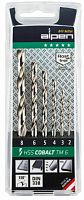 Набор сверл по металлу ALPEN HSS Cobalt TM 6 6 пр.