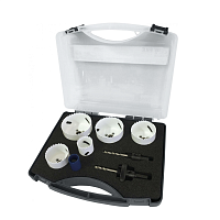 Набор биметаллических коронок (для электрика) EKE Wilpu