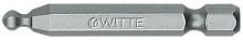 Бита с шариковым наконечником WITTE PRO 1/4" BALL-END