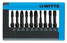 Набор ударных бит WITTE MAXX COMBIT-BOX IMPACT 10 пр. 
