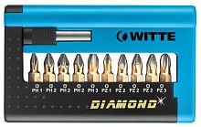 Набор бит c битодержателем WITTE MAXX COMBIT-BOX DIAMOND 11 пр.
