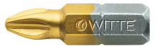 Бита WITTE MAXX TIN 1/4" PH (PHILLIPS)