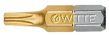 Бита WITTE MAXX TIN 1/4" T (TORX)
