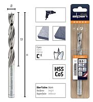Сверло для дерева ALPEN HSS Cobalt