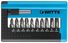 Набор бит c битодержателем WITTE PRO COMBIT-BOX 11 пр.
