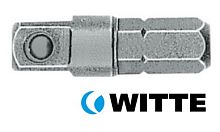 Адаптер для головок WITTE PRO 1/4x50 мм