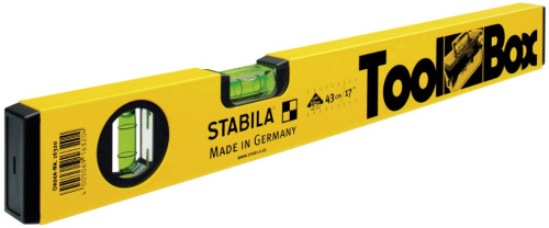 Строительный уровень STABILA TOOLSBOX 43 см фото 2