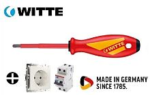 Отвертка диэлектрическая WITTE MAXX VDE MPH (MODUL PHILLIPS)