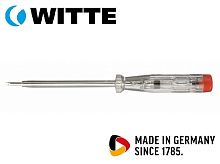 Отвертка индикаторная WITTE PRO 120-250V 3.5x100 мм
