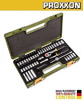 Набор торцевых головок 50 пр. с флажковой трещоткой 1/4''