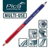 Карандаш разметочный двухсторонний PICA CLASSIC Double 559