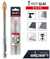Сверло по стеклу ALPEN PROFI GLAS