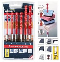 Набор универсальных сверл 6 пр. ALPEN Profi Multicut ATM 6