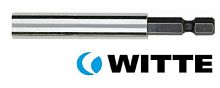 Универсальный магнитный битодержатель WITTE PRO 1/4Х75 мм