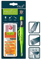 Набор строительный карандаш Pica Dry Longlife с грифелями-стержнями 30407