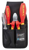 Набор диэлектрического инструмента WITTE MINISET 4 VDE 4 пр.