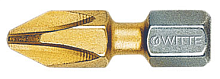 Бита WITTE MAXX TIN BITFLEX 1/4" PH (PHILLIPS)
