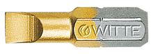 Бита шлицевая WITTE MAXX TIN 1/4" SL (SLOTTED)