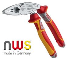 Эргономичные пассатижи комбинированные силовые ErgoCombi VDE NWS