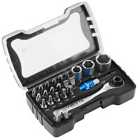 Набор бит 24 пр. с трещоткой WITTE PRO BITBOX