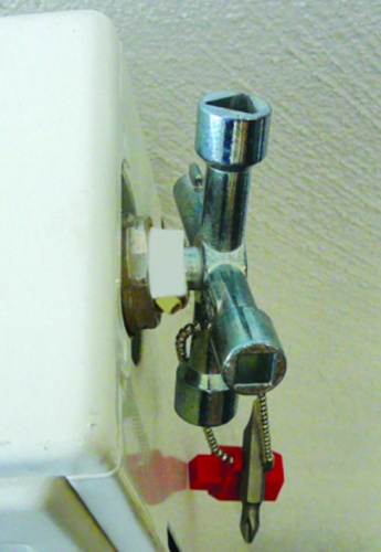 Ключ для распределительных шкафов NWS фото 8