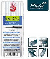 Набор сменных грифелей-стержней (10 шт) для Pica Dry Longlife
