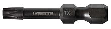 Бита ударная WITTE MAXX IMPACT 1/4" T (TORX)