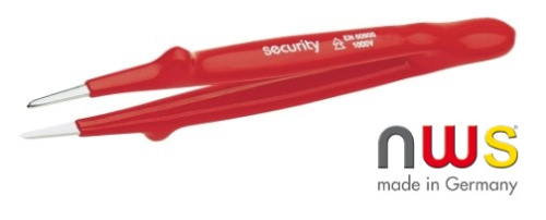 Пинцет прецизионный VDE 1000V NWS 130 мм