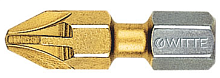 Бита WITTE MAXX TIN BITFLEX 1/4" PZ (POZIDRIV)
