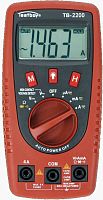 цифровой мультиметр testboy 2200 с детектором поврежденного кабеля артикул  купить