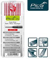 Набор сменных грифелей-стержней (10 шт) для Pica Dry Longlife