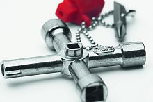 Ключ для распределительных шкафов универсальный для строительных работ NWS