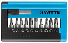Набор бит c битодержателем WITTE PRO COMBIT-BOX 11 пр.