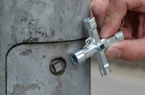 Ключ для распределительных шкафов NWS  фото 2