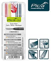 Набор сменных грифелей-стержней (8 шт) для Pica Dry Longlife